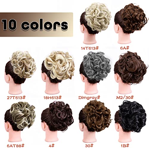 Messy Bun Hair Clip - Perfect for Curly Hair, Easy Chignon Updo for Women | Great for Work, Parties & Everyday Wear