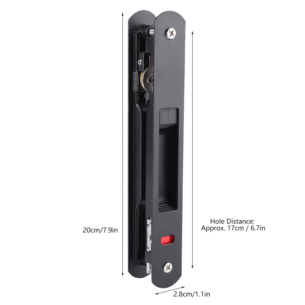 **Sliding Door Handle Set - Double Sided Lock for Glass & Patio Doors - Secure & Easy Installation - Perfect for Sliding Windows, Verandas & Balconies**