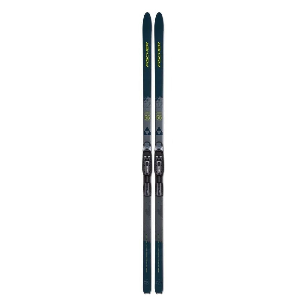 Fischer 2023 Transnordic 66 Crown Xtralite Cross-Country Skis - Lightweight Touring Skis for Backcountry & Groomed Trails