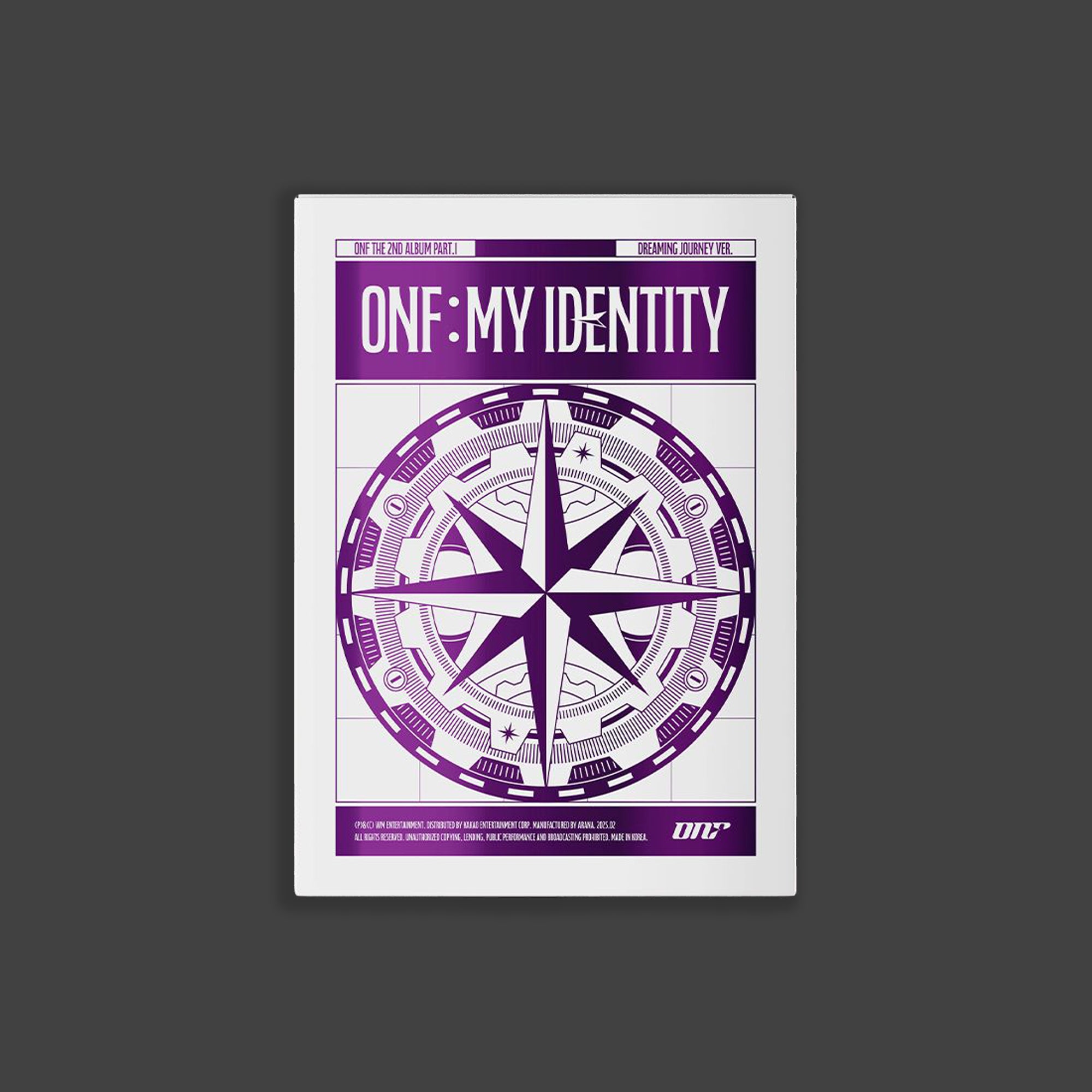 ONF 2nd Album PART.1 'ONF: MY IDENTITY' - K-Pop Music CD - Perfect for K-Pop Fans & Music Collectors | Great for Gifts, Parties & K-Pop Collections