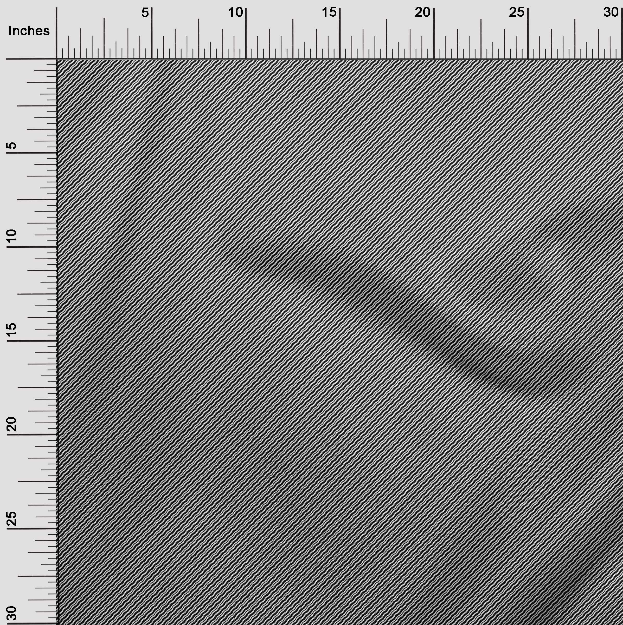 oneOone Rayon Black Diagonal Printed Fabric - 56 Inch Wide by The Yard for DIY Clothing, Dresses, Skirts & Sewing Projects | Premium Sewing Supplies for Fashion Designers & Crafters