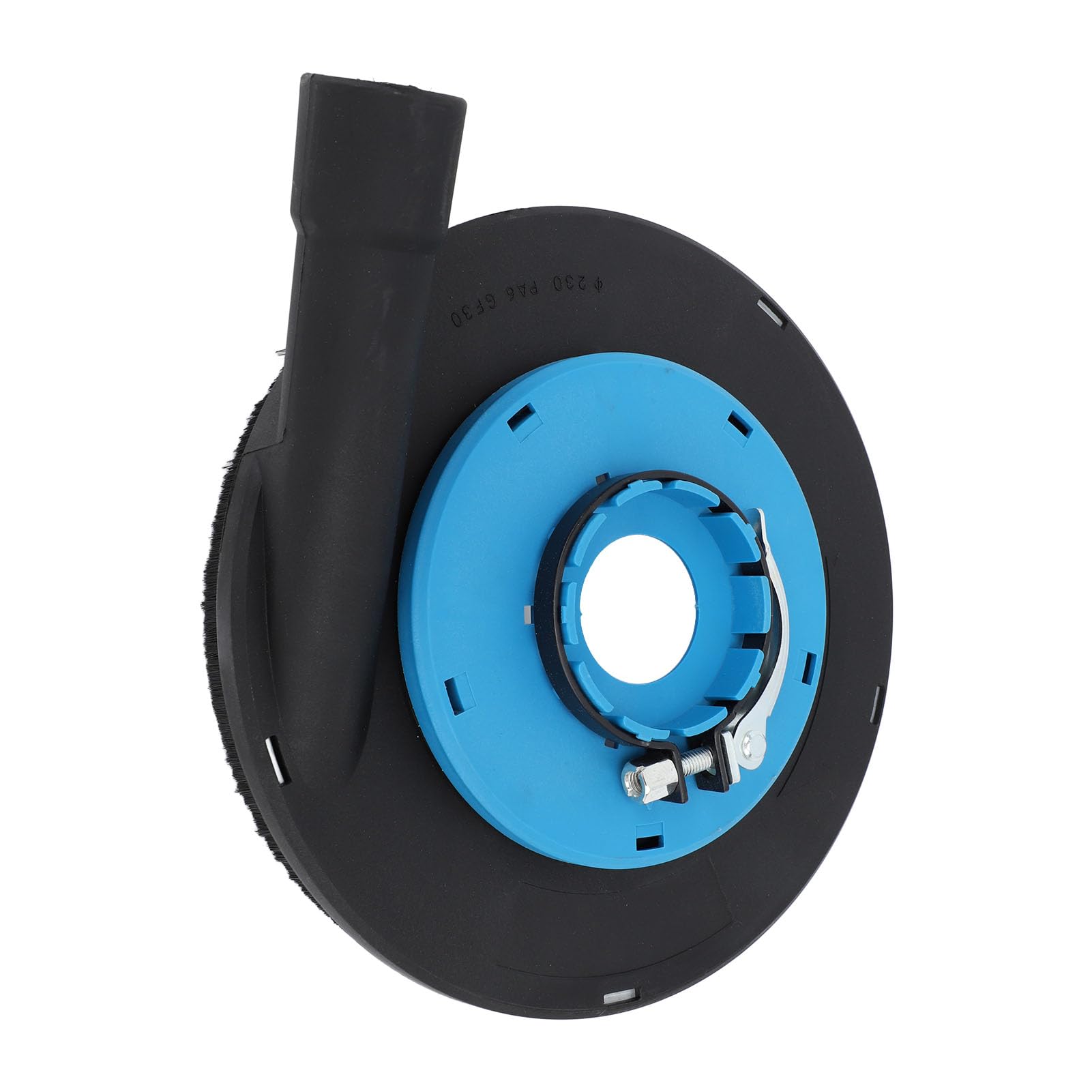 9 Inch Universal Angle Grinder Dust Shroud - Professional Grinding Cover for Hand Grinders (Blue & Black) - Perfect for Concrete, Metal, and Woodworking Projects