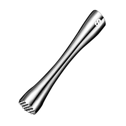 Premium Multifunctional Fruit Crusher & Ice Hammer - Stainless Steel Lemon Press, Grinding Stick for DIY Cocktails, Smoothies, and Baking - Perfect for Home Bars, Kitchens, and Outdoor Adventures