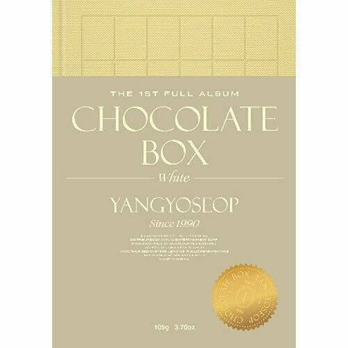HIGHLIGHT YANG YO SEOP 1st Album Chocolate Box [White Version] - CD, 120p Photobook, Gift Card, Lyrics Bookmark, Sticker, 2 Polaroid Photo Cards, Bonus Photo Card | K-Pop Collectible for Fans, Gift Idea for Music Lovers
