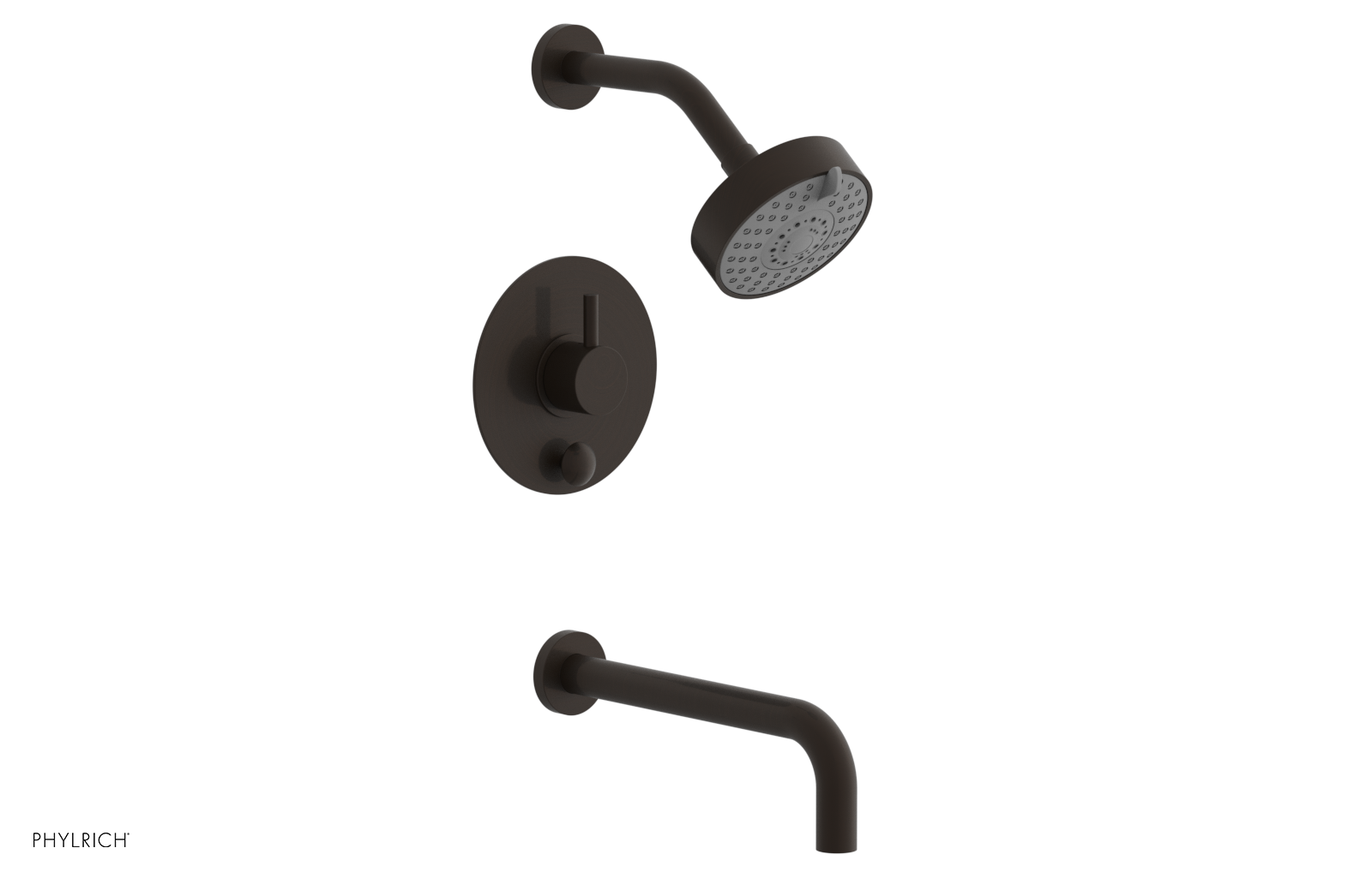 BASIC II 10 Pressure Balance Tub and Shower Faucet Set - 230 29 10 - Perfect for Bathroom Renovation & Modern Home Upgrades