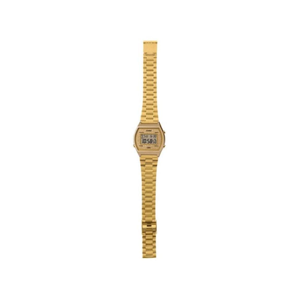 CASIO B640WGG-9DF Vintage Digital Gold Watch for Men & Women - Retro Style, Water Resistant - Perfect for Casual Wear, Office & Everyday Use
