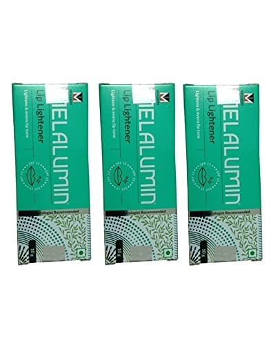 Melalumin Lip Lightener - Pack of 3 | Natural Lip Brightening Treatment | Dark Lip Pigmentation Solution | Perfect for Daily Use & Special Occasions