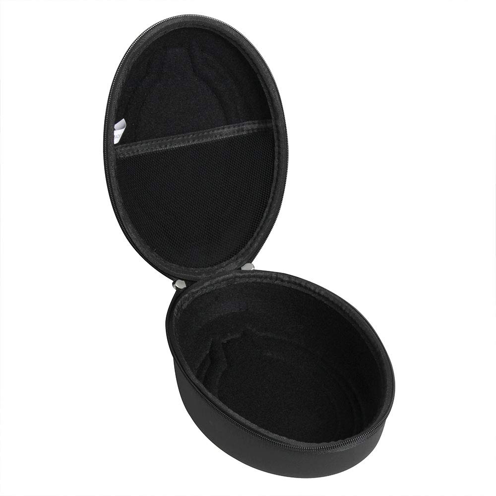 Hermitshell Travel Case for Glynzak Wireless Bluetooth Headphones - Over Ear 65H Playtime HiFi Stereo Headset with Noise Cancelling (Black) - Perfect for Travel, Commuting & Office Use