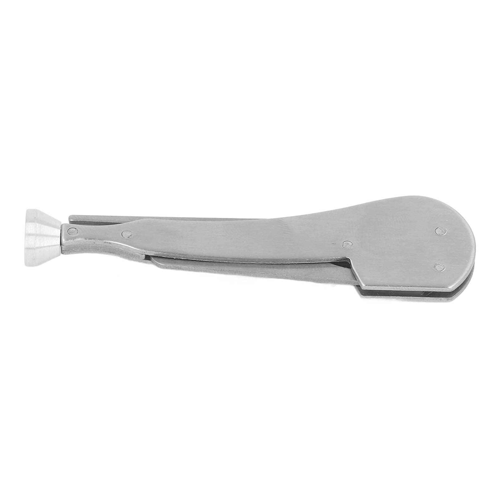 Qinlorgo 3-in-1 Stainless Steel Pipe Tamper Tool with Nozzle Cleaner & Chimney Scraper - Durable Wood Handle Tamping Utensil for Hose Pipe Maintenance, Piping Nozzle Supply & Citrus Processing - Perfect for Home Brewing, BBQ Grilling & Plumbing Repairs