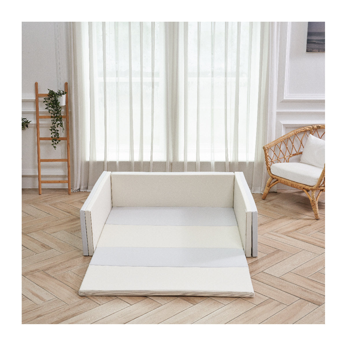 Caraz Baby Play Mat - Non-Toxic, Extra Thick Foam Floor Mat for Crawling & Playtime - Perfect for Nursery, Daycare & Home Use