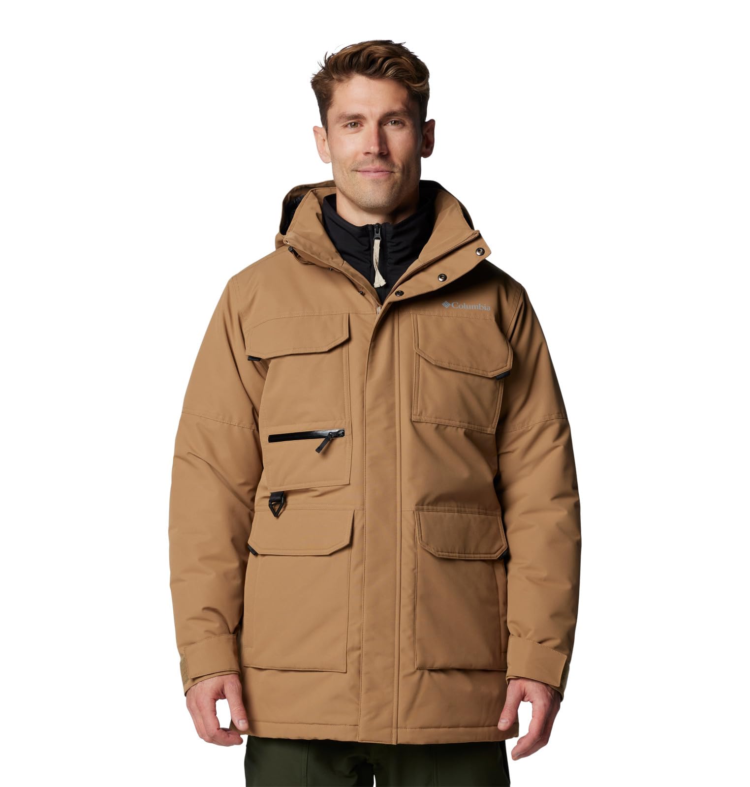 Columbia Men's Landroamer II Parka - Waterproof Winter Jacket for Hiking & Outdoor Adventures | Cold Weather Coat with Hood & Insulation