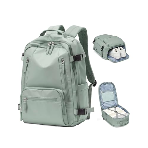Green With Shoe Compartment