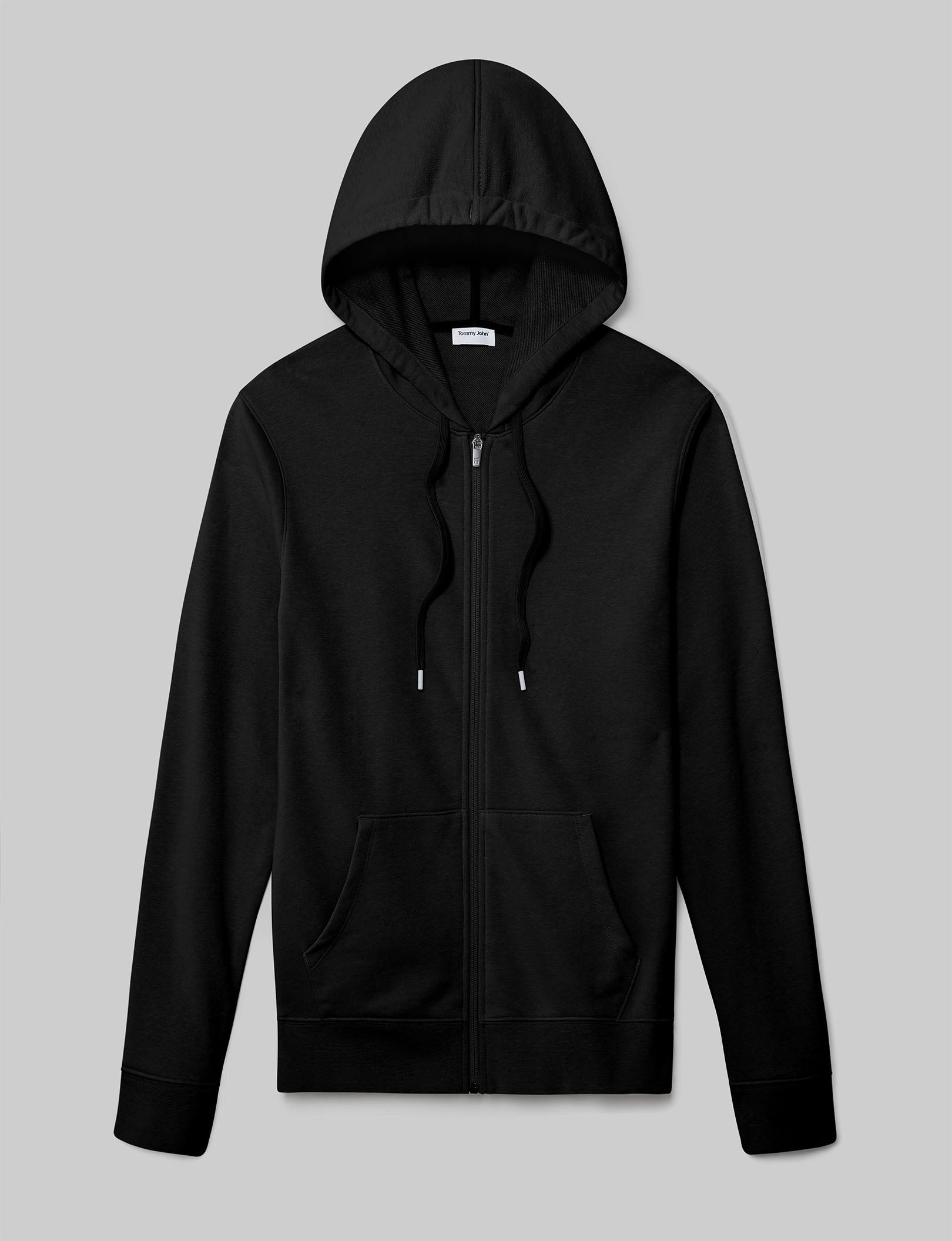 French Terry Full Zip Hoodie for Men & Women - Soft & Comfortable Pullover with Pockets - Perfect for Casual Wear, Gym, and Outdoor Activities