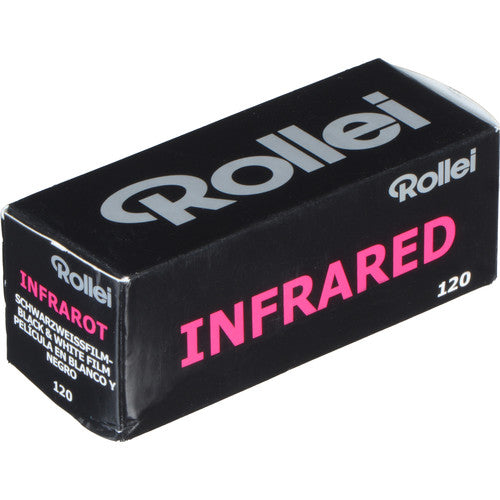 Rollei Infrared 400 Black & White Film 120 Roll - High-Speed Infrared Photography for Landscape & Artistic Shots
