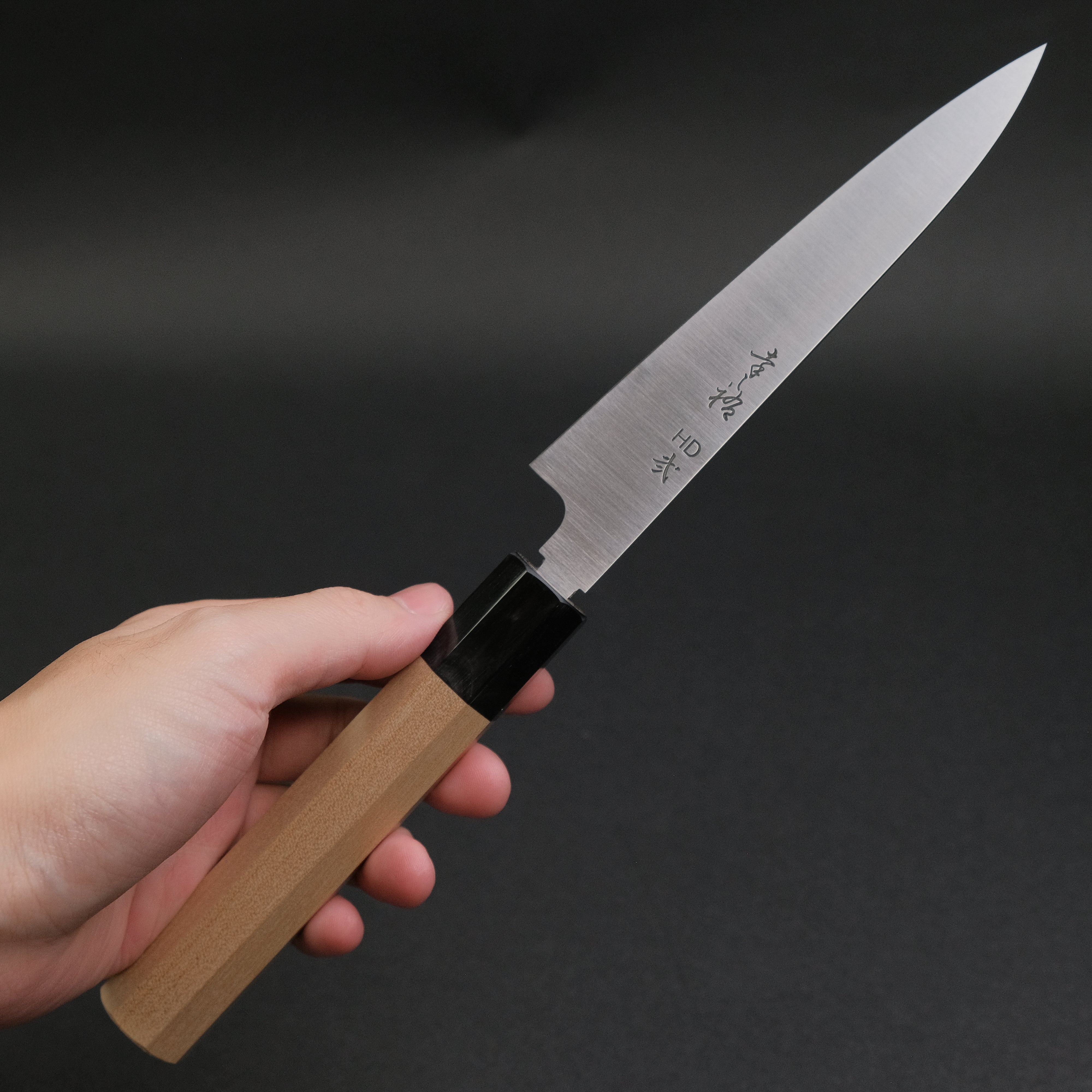 Premium Konosuke HD2 Petty Knife 150mm - Japanese High Carbon Steel Blade with Ho Wood Handle - Perfect for Home Chefs & Sushi Preparation
