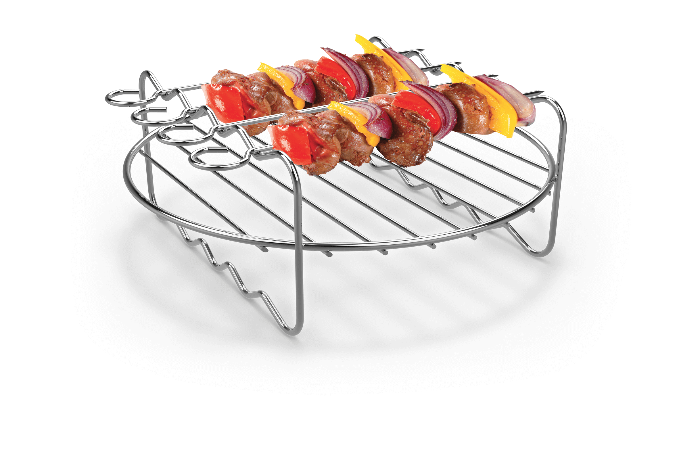 Tefal XA1130 Air Fryer Accessories Set of 4 - 20cm Non-Stick Baking Pans & Racks for Healthy Cooking | Perfect for Roasting, Baking, and Air Frying Chicken, Vegetables & More