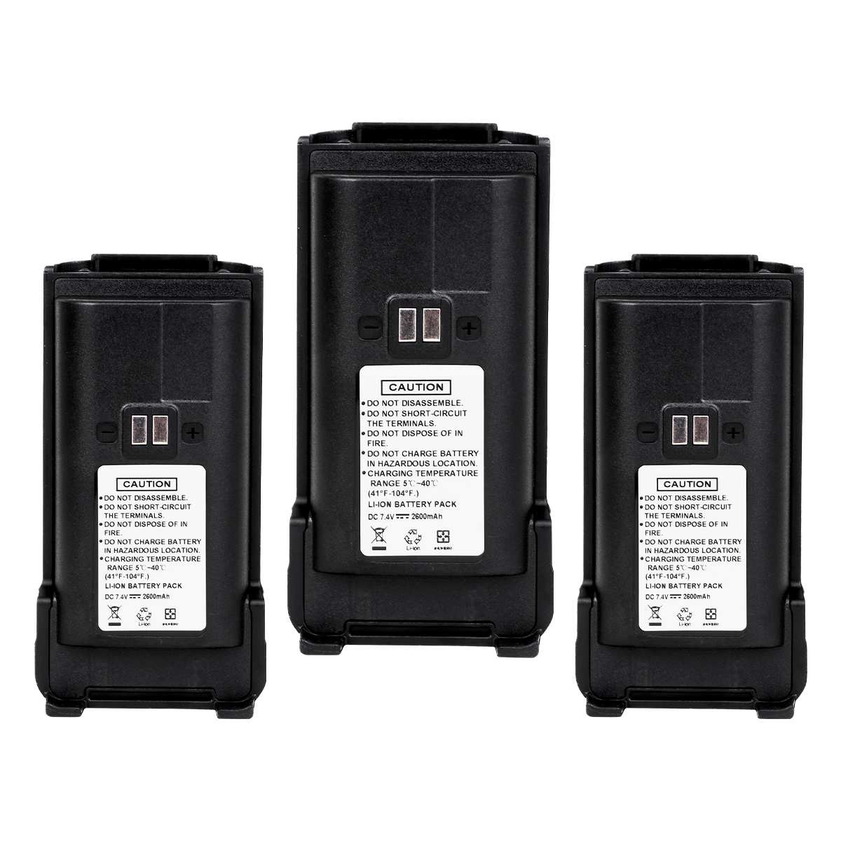 2500mAh Replacement Battery for H3 Radio - Long Lasting Power for Outdoor Adventures, Emergency Preparedness, and Extended Communication