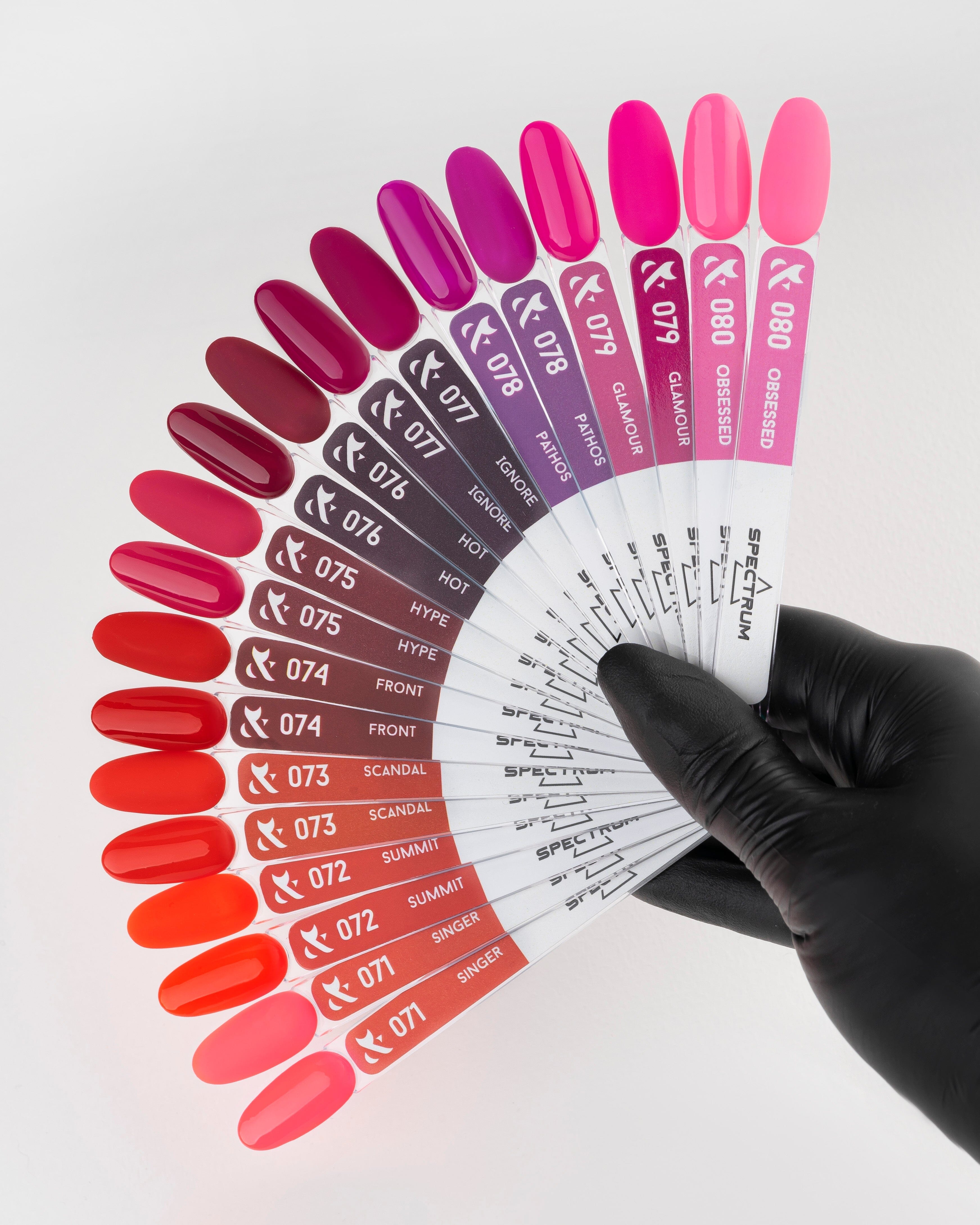 F.O.X Spectrum 071 Neon Nail Polish - 14ml High Pigment Long Lasting Vegan Polish for Professional Salon & Home Manicure - Perfect for Parties, Weddings & Special Occasions