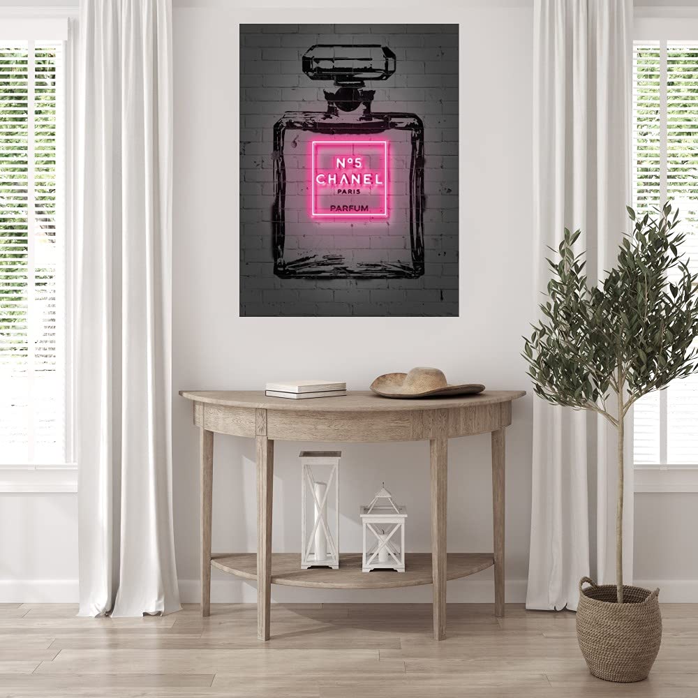 Premium Octavian Mielu Perfume Fine Art Canvas Print - Modern Wall Decor for Living Room, Bedroom, Office & More - 24x32 Inches - Ready to Hang - Perfect for Home Decor, Gifts & Interior Design