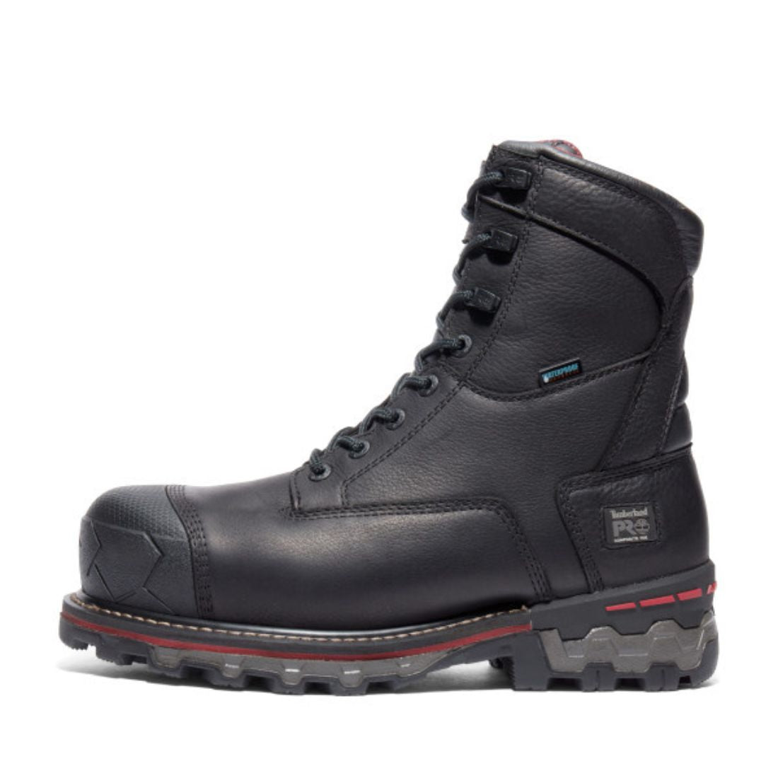 Timberland PRO Boondock Men's 8 Composite Toe Work Boot With 1000g Insulation A131D Black - Durable Safety Boots for Construction, Warehouse & Outdoor Work