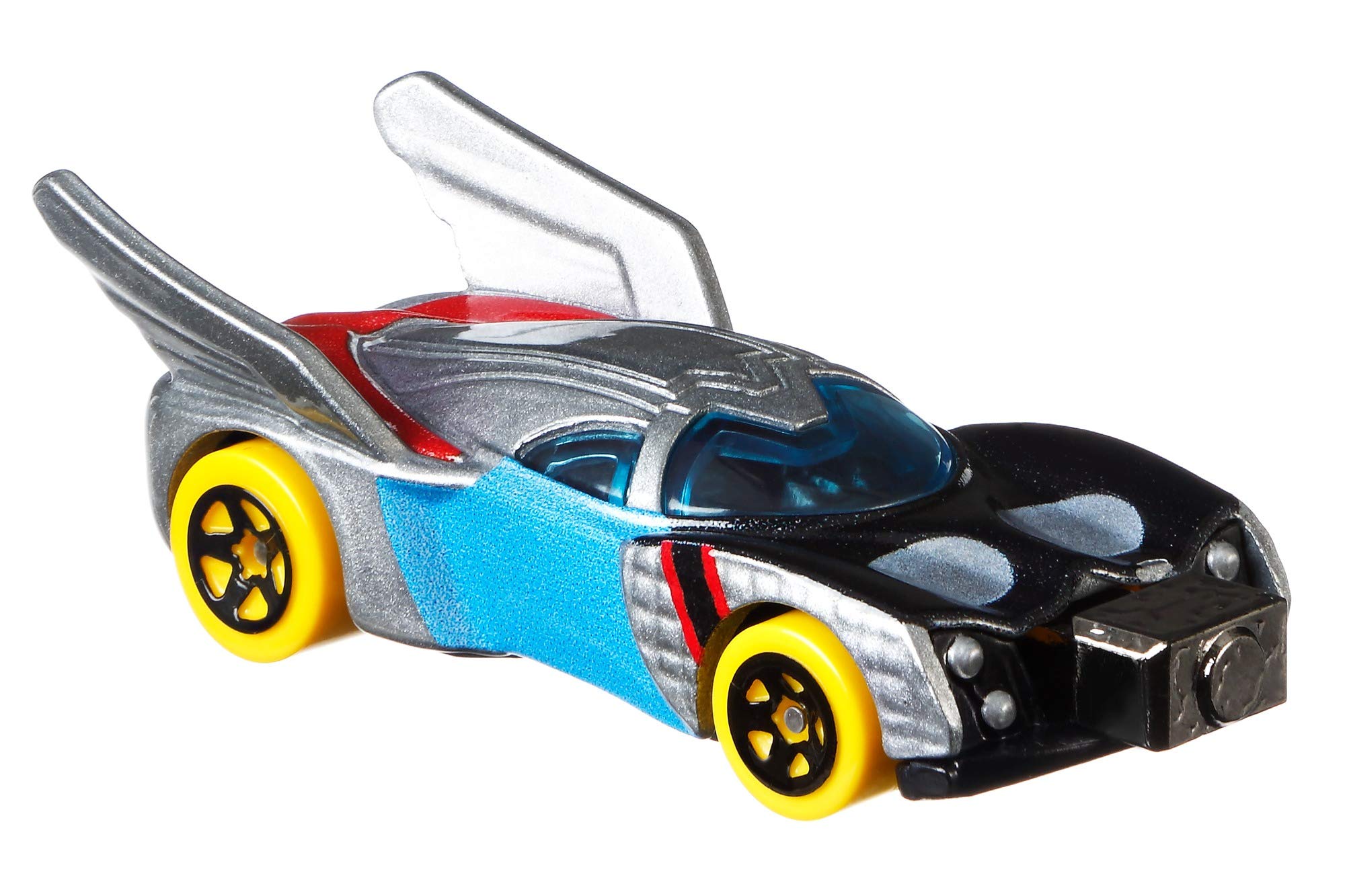 Hot Wheels Marvel Character Car - Thor Die-Cast Vehicle Toy for Kids | Collectible Action Figure Car | Perfect for Playtime, Gifts, and Marvel Fans Collection