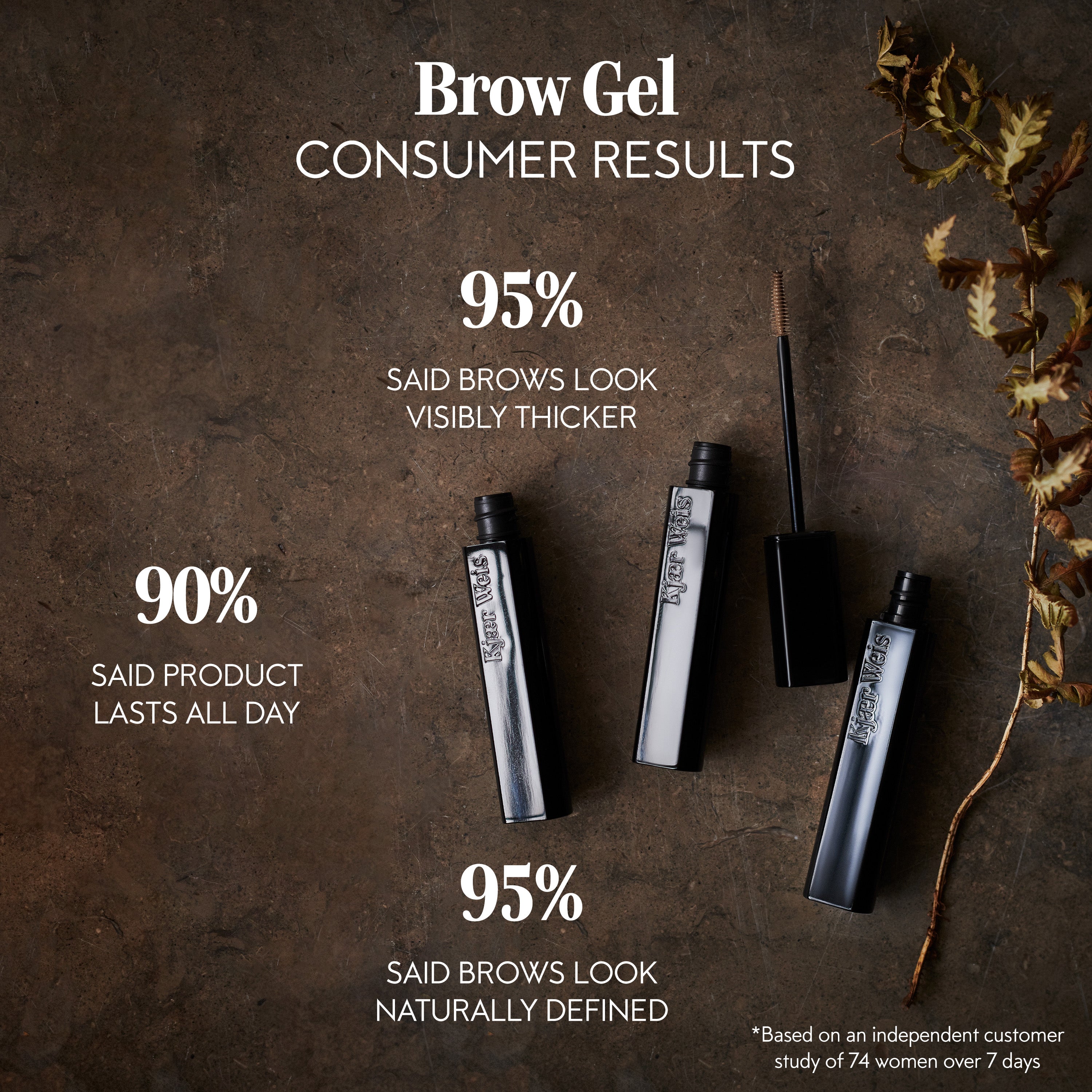 Best Brow Gel in Medium Brown - Natural Looking Eyebrow Styling & Shaping for Everyday Makeup | Perfect for Filling, Defining & Taming Brows