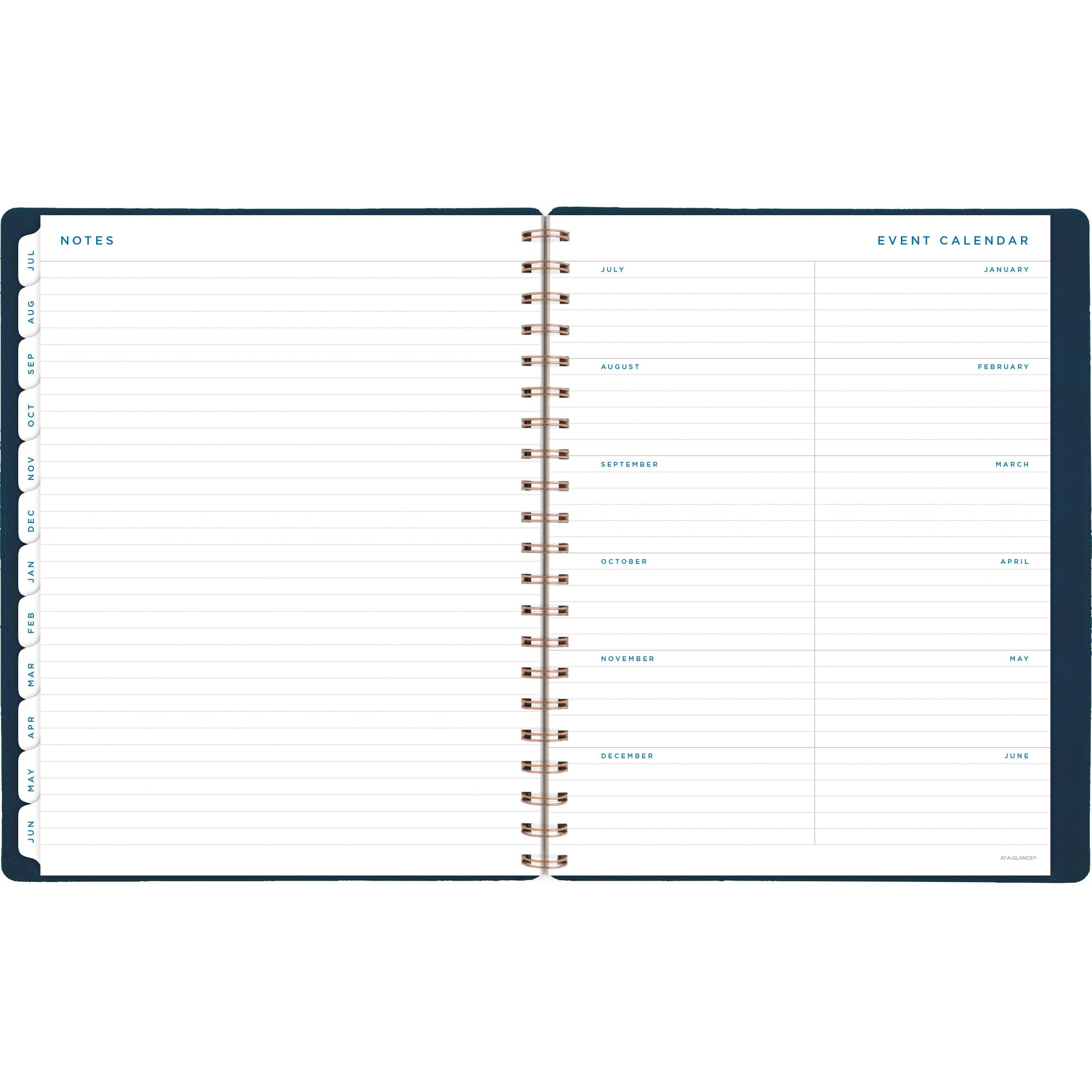 AT-A-GLANCE 2024-2025 Academic Planner - Weekly & Monthly Calendar, 8.5