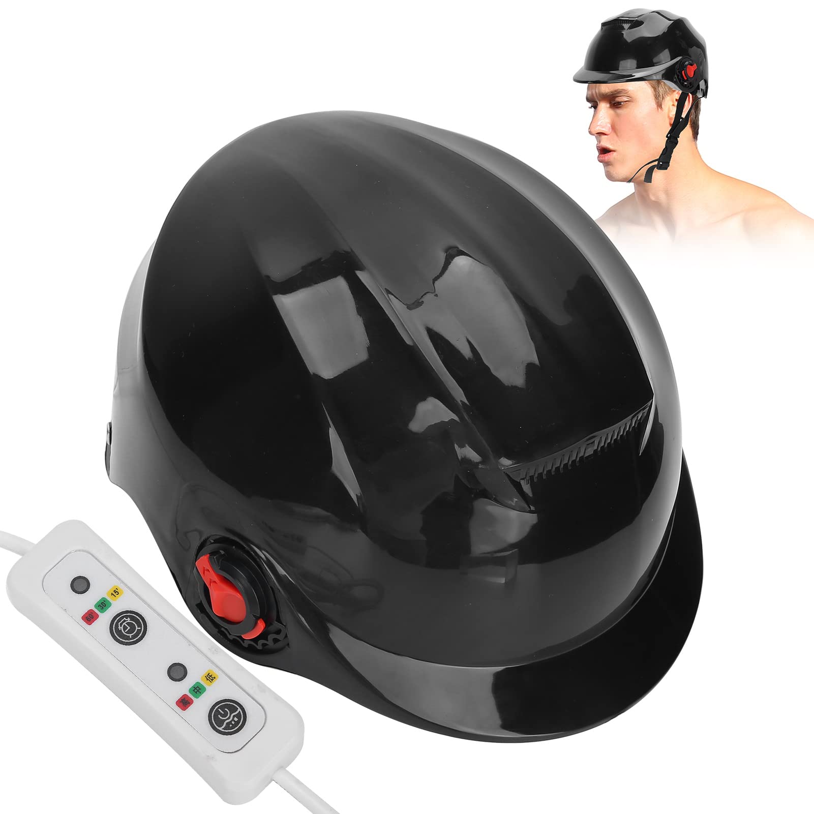 Laser Hair Growth Helmet with 240 LED Beads - Hair Loss Treatment for Men & Women, Stimulates Hair Regrowth for Seborrheic & Hereditary Alopecia - Perfect for Home Use & Salon Treatments