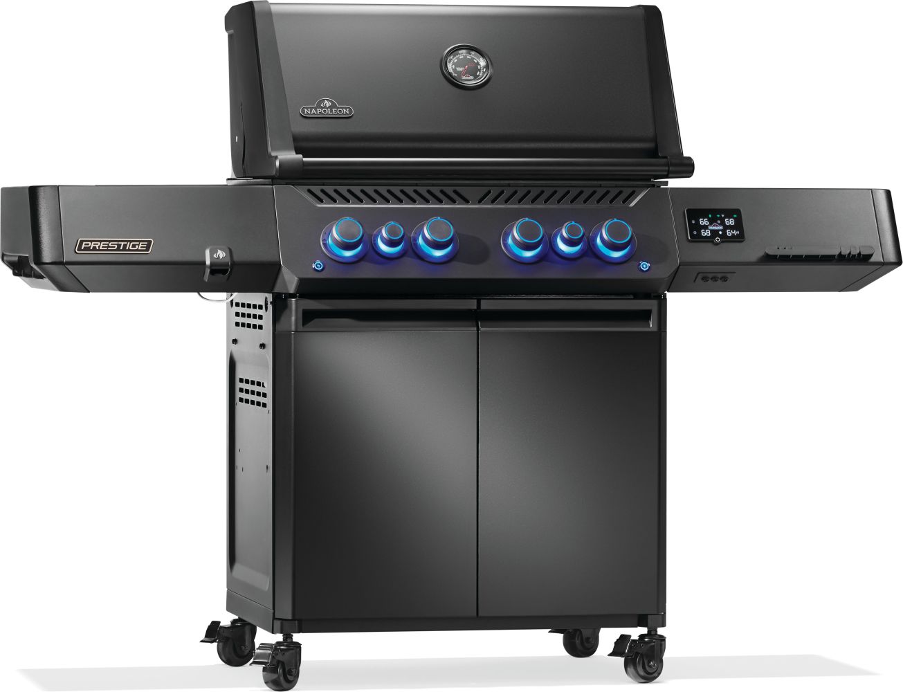 Napoleon Phantom Prestige 500 RSIB Smart Gas Grill - Outdoor BBQ Grill with Connected Technology for Backyard Cooking & Entertaining
