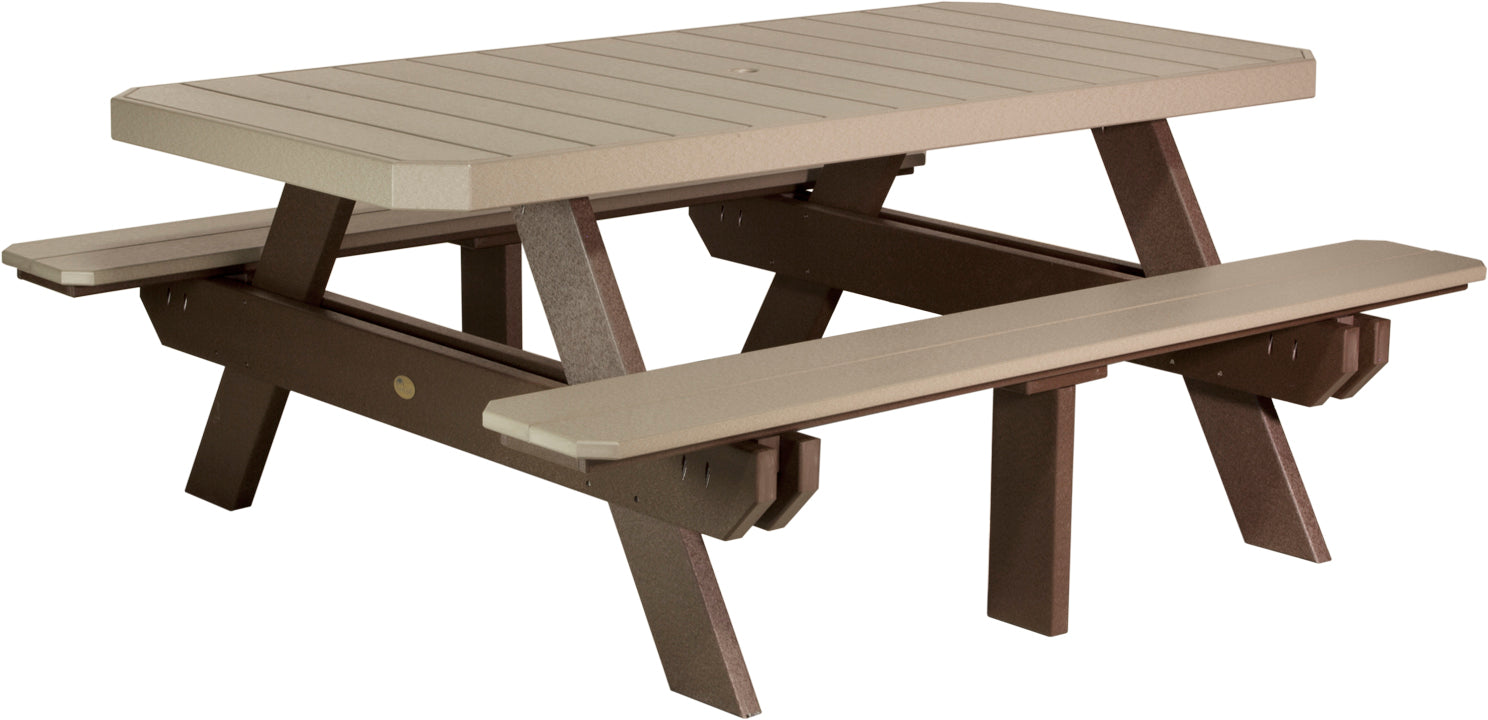 Weatherwood / Chestnut Brown