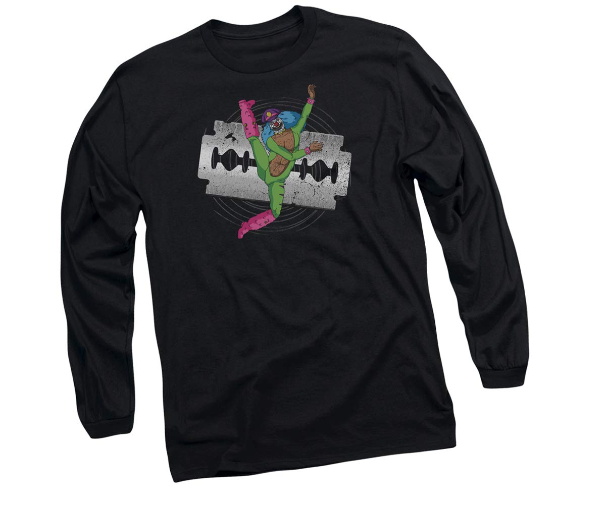 Metalocalypse Adult Swim Rockso Dance Long Sleeve T-Shirt | Vintage Cartoon Band Tee | Perfect for Concerts & Anime Conventions