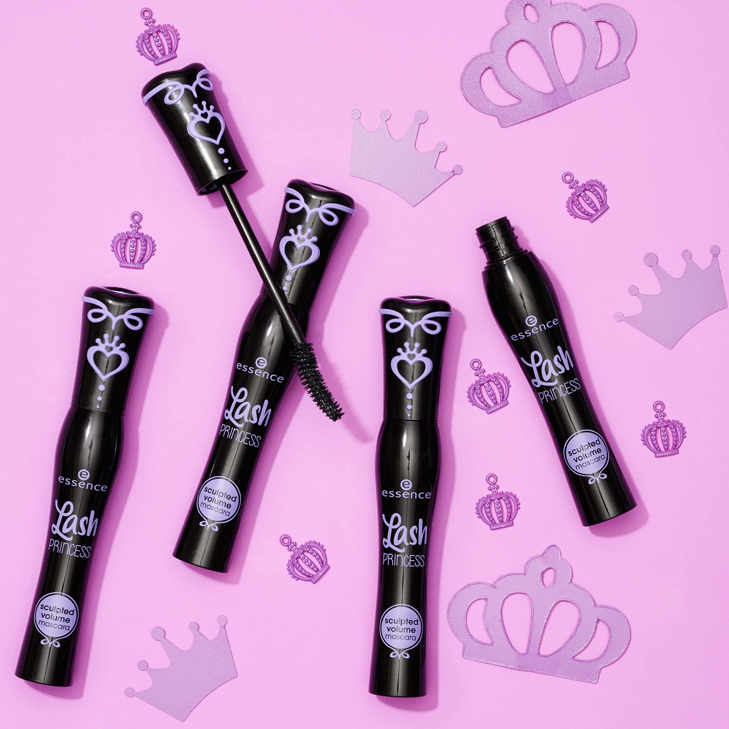 Lash Princess Sculpted Volume Mascara & Volume Booster Lash Primer Set - Lengthening & Volumizing Mascara Duo for Dramatic Lashes | Perfect for Day to Night Makeup & Special Occasions