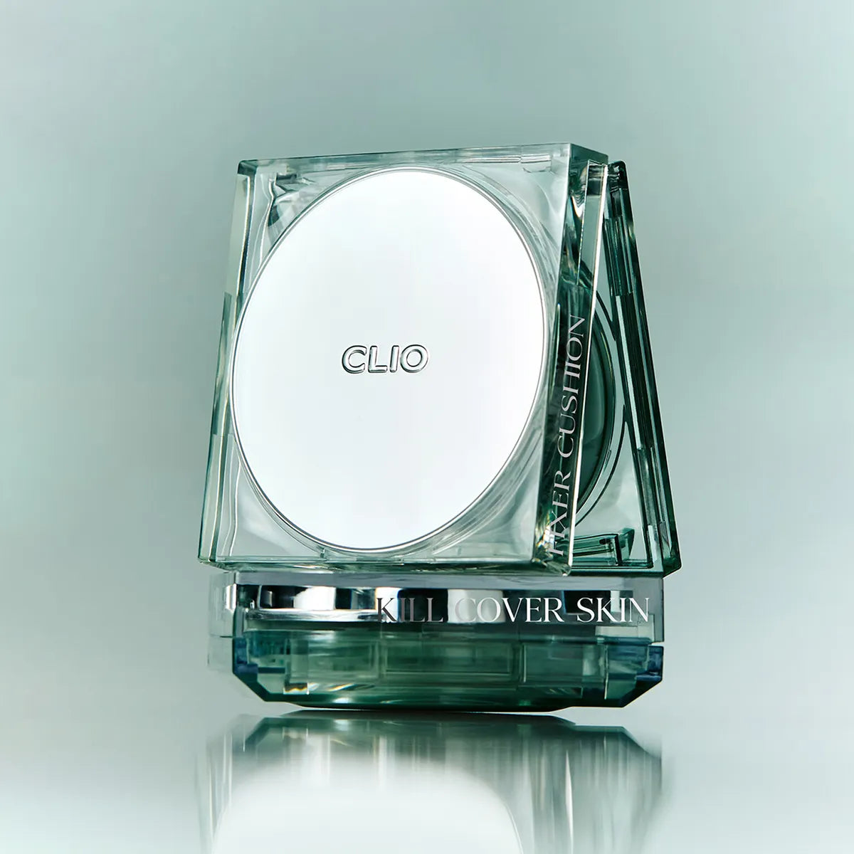 CLIO Kill Cover Skin Fixer Cushion Foundation 15g with Refill - Long Lasting Matte Finish for Oily Skin | Perfect for Everyday Makeup & Touch-Ups on the Go