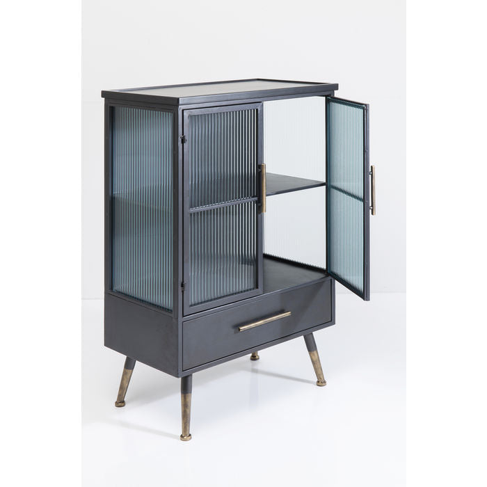 Modern 2-Door 1-Drawer Dresser - La Gomera Style Bedroom Storage Furniture for Home Organization | Perfect for Bedroom, Living Room, or Nursery