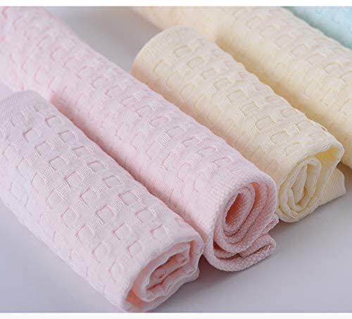 Premium Cotton Small Face Towel Set - Ultra Soft & Super Absorbent Handkerchiefs for Women (11