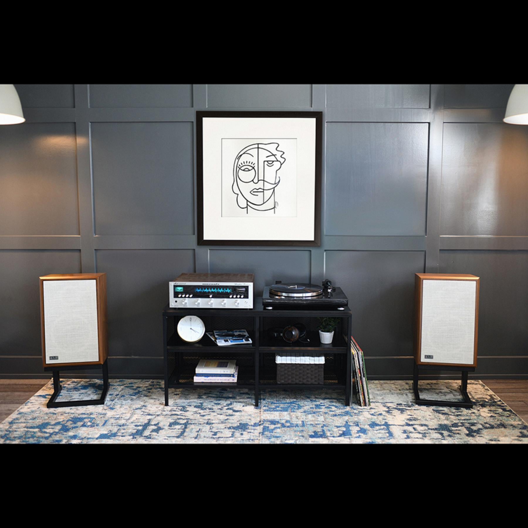 KLH Model Three Premium Bookshelf Speakers - High Fidelity Sound for Home Audio, Studio & Gaming - Compact Design for Small Spaces & Bookshelves