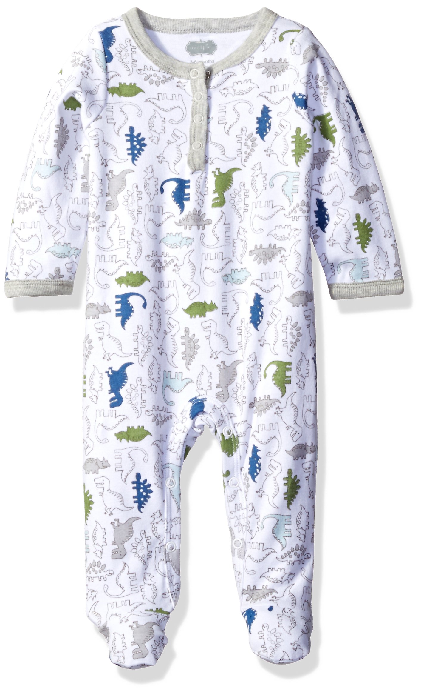 Mud Pie Baby Boy Footed Sleeper - Soft & Cozy for Sleep & Play
