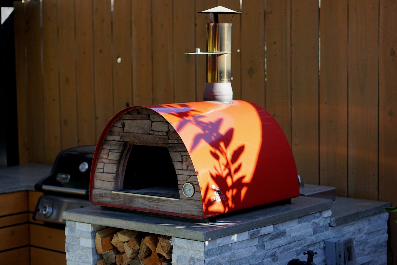 Maximus Red Portable Pizza Oven - Best Seller for Outdoor Cooking, Camping, and Backyard Parties