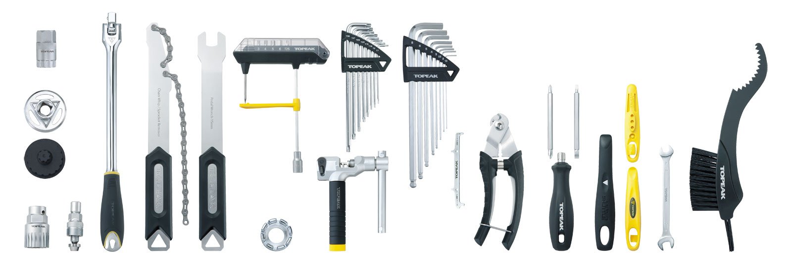 Topeak Prepbox 18 Bike Tool Kit - Professional Bicycle Repair & Maintenance Set for Road & Mountain Bikes - Perfect for Home Mechanics & Cycling Enthusiasts