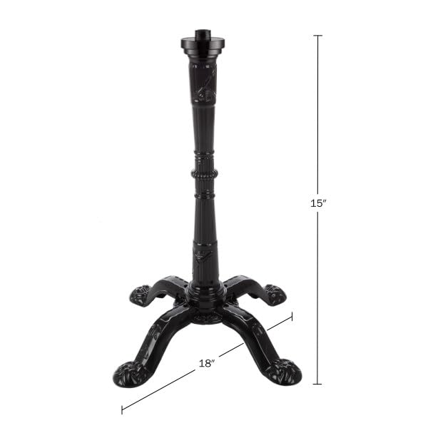 Aluminum Gumball Machine Stand for 15-Inch Gumball Vending Machines - Heavy Duty Commercial Candy Dispenser Base - Perfect for Retail Stores, Arcades & Party Supplies (Black) by Great Northern Popcorn
