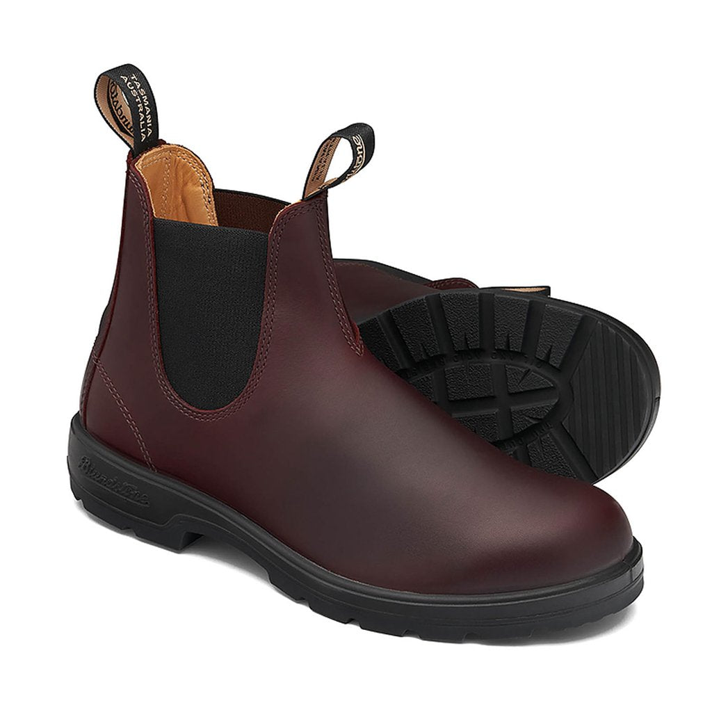 Blundstone 2130 Classic Chelsea Boots - Waterproof Leather Ankle Boots for Men & Women - Auburn Brown - Perfect for Work, Hiking & Outdoor Adventures