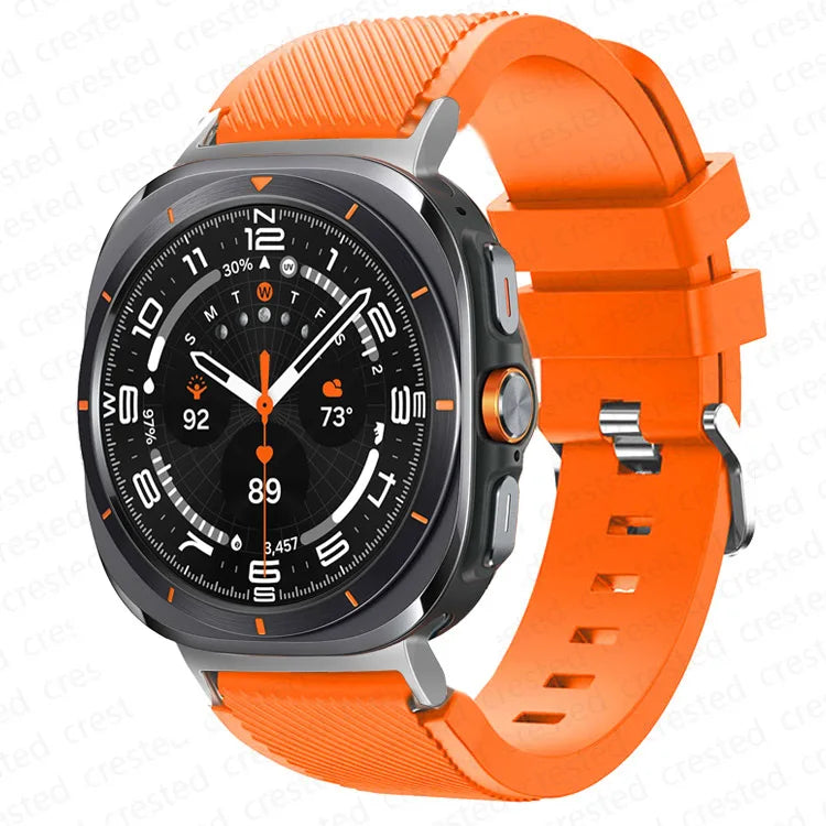Rugged Band for Samsung Galaxy Watch Ultra - Durable Military-Grade Strap for Outdoor Sports & Fitness Tracking
