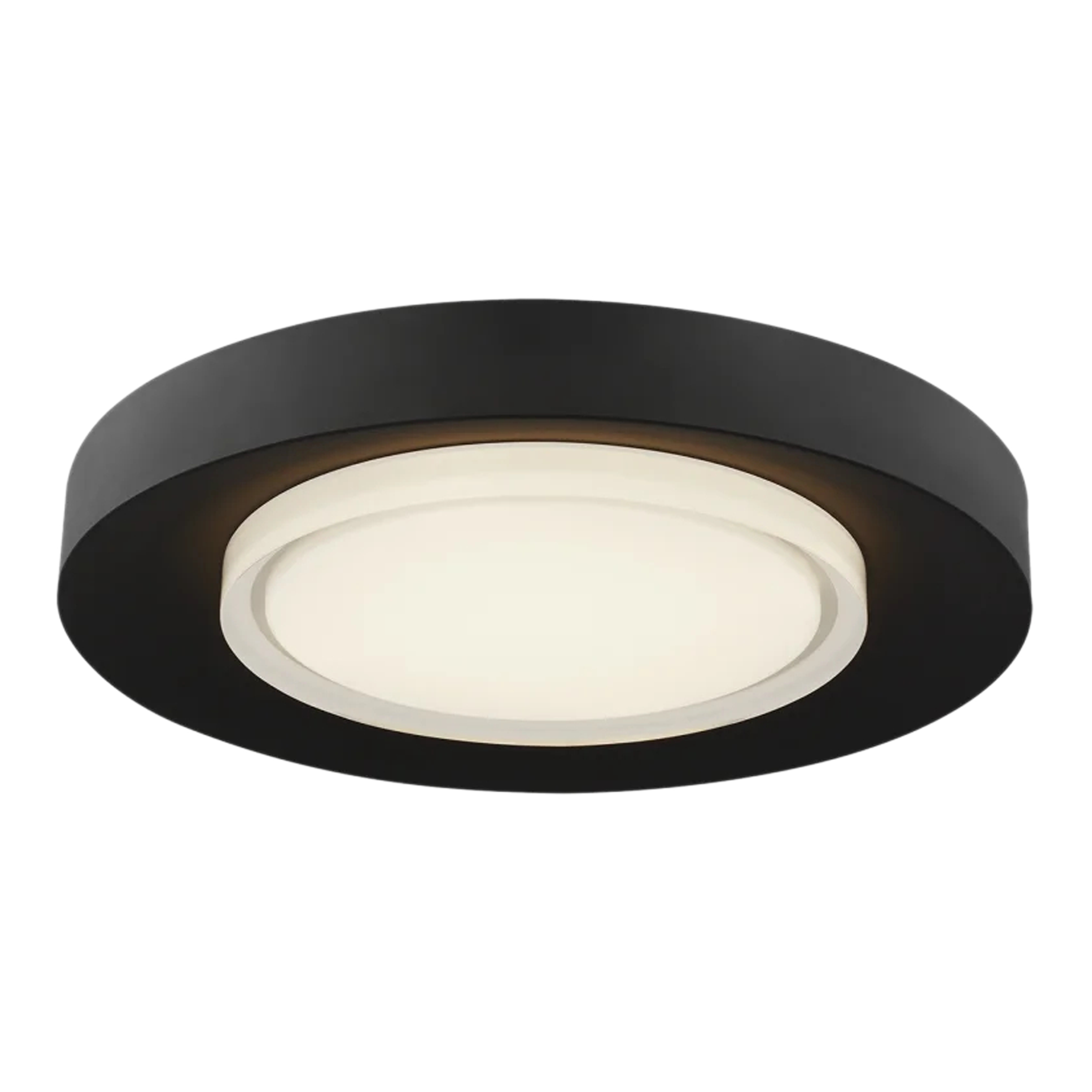 Hilo Flush Mount Ceiling Light Fixture - Modern LED Lighting for Bedroom, Kitchen, Hallway - Energy Efficient & Dimmable Indoor Light