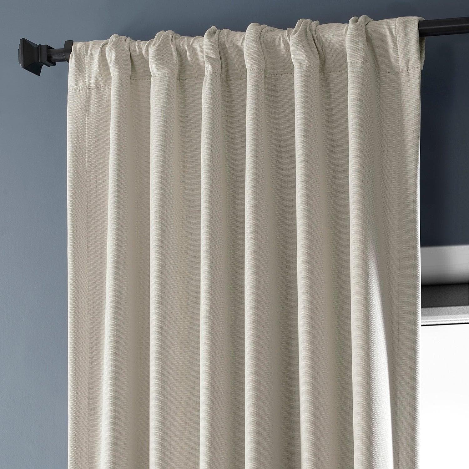 Blackout Curtains with Birch Texture - Faux Linen Window Drapes for Bedroom & Living Room - Light Blocking Thermal Insulated Panels for Better Sleep & Energy Efficiency