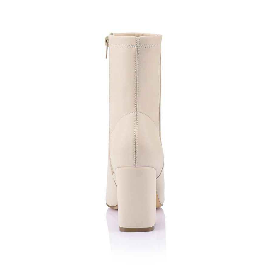 Max Stretch Ankle Boots for Women - Comfortable Bone Stretch Booties for Casual Wear & Everyday Outfits