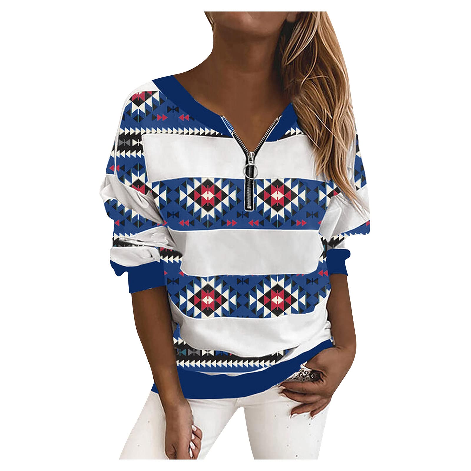 Women's Lapel Zipper Sweatshirt - Trendy Casual Pullover with Collar for Spring & Fall | Perfect for Daily Wear, Office Outfits & Weekend Outings