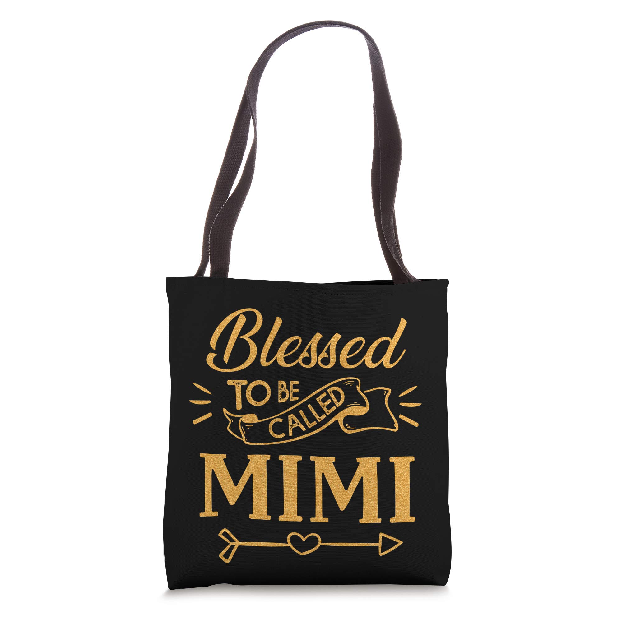 Blessed To Be Called Mimi Tote Bag - Premium Mother's Day Gift for Women - Durable Canvas Tote with Inspirational Quote - Perfect for Work, Shopping & Beach Outings