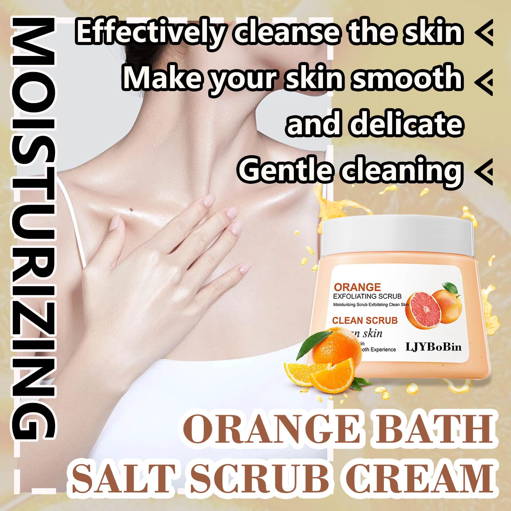 Premium Exfoliating Body Scrub for Men & Women - Deep Cleansing & Hydrating Skin Care with Natural Salts - Smooth & Moisturize All Skin Types - Perfect for Shower, Spa & Daily Skincare Routine
