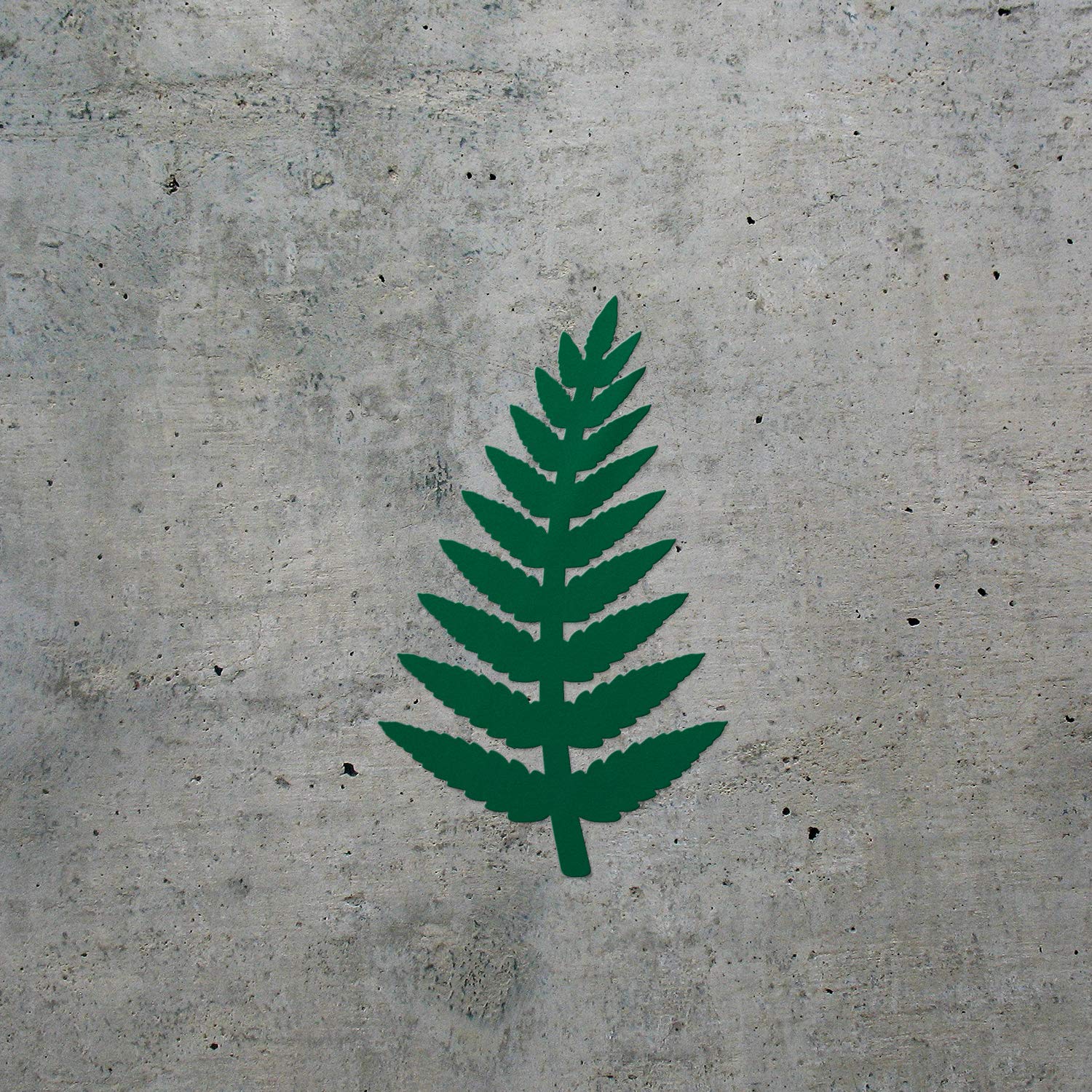 ANGFERN Green Fern Silhouette Vinyl Decals (Set of 2) - Waterproof Stickers for Laptop, Phone, Helmet, Car Window, Mug & Home Decor - Perfect for DIY Crafts, Scrapbooking & Personalizing Gifts