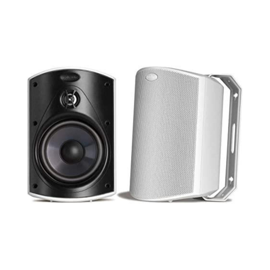 Polk Atrium 5 All-Weather Outdoor Speakers (Pair) - High-Quality Sound for Patio, Garden, and Poolside Entertainment